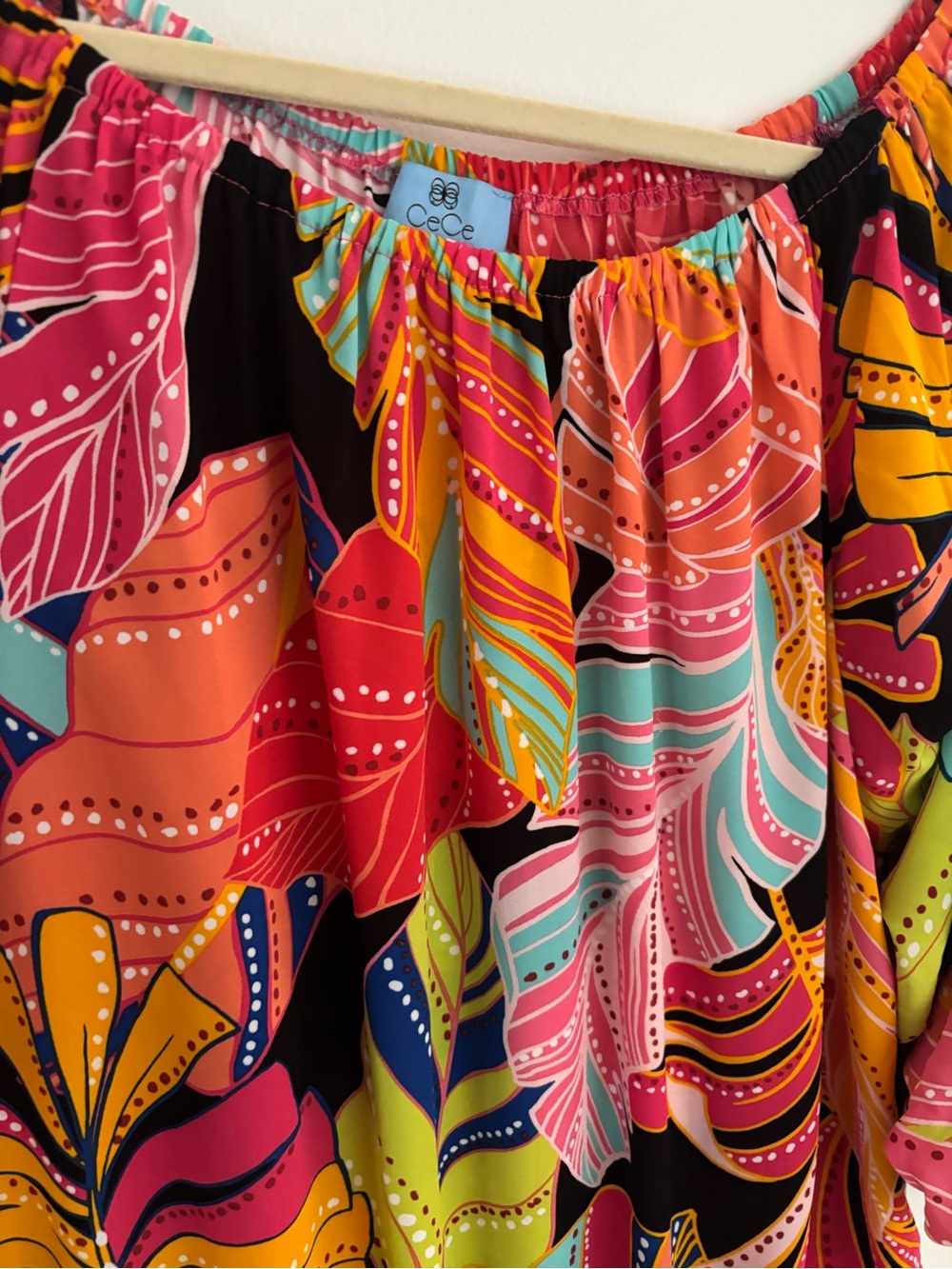 CeCe multicolor blouse - Picture 5 of 7